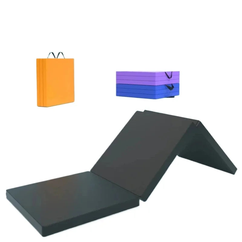 Tri-Fold Memory Foam Mattress Twin Size Portable Bed Ideal for Kids and Adults Perfect for Sleepovers 4 Inch
