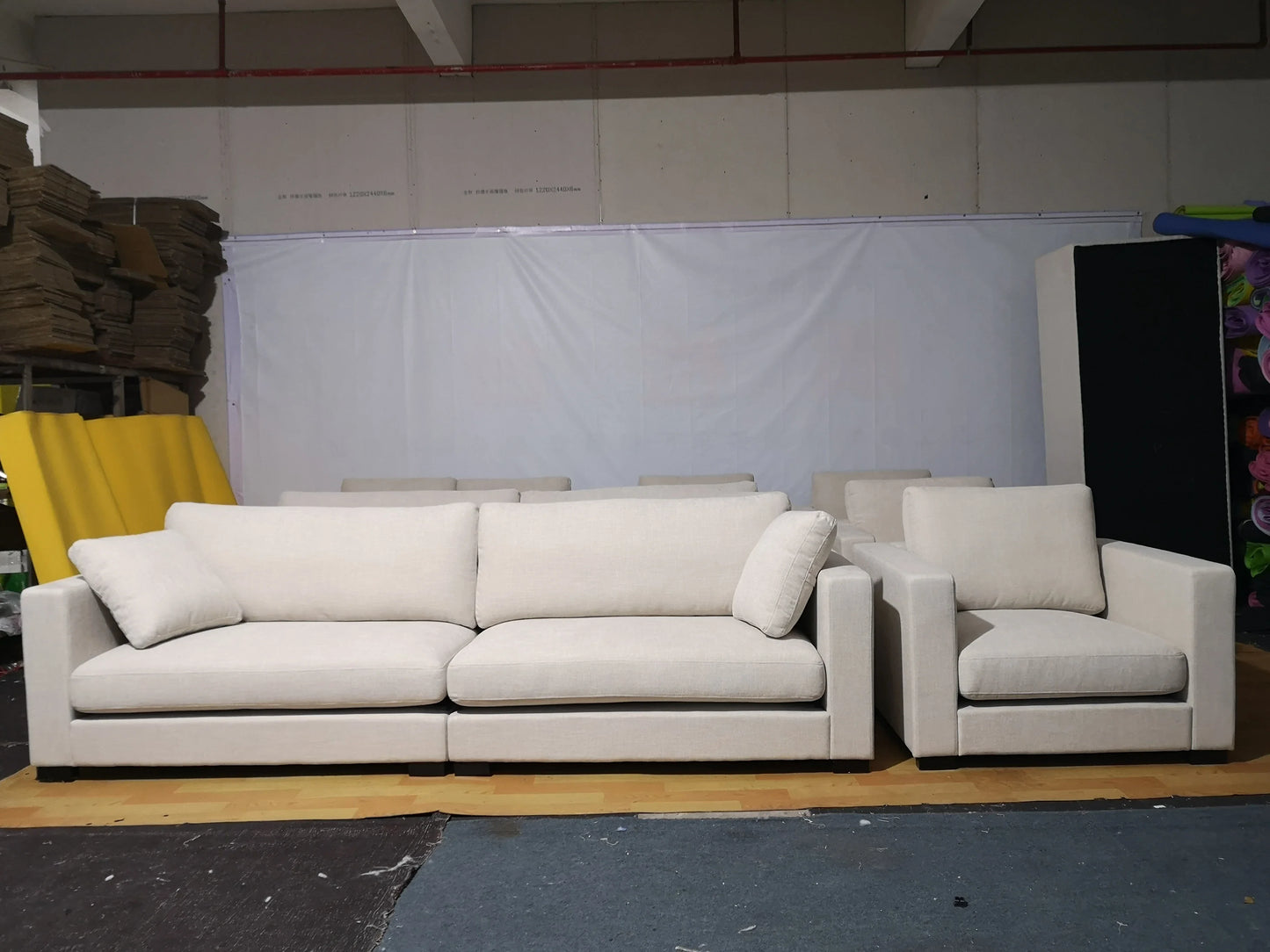 Luxury Furniture Sectional Corner Couch 1+2+3 Luxury Furniture Set Italian Modern Living Room Sofa Sets