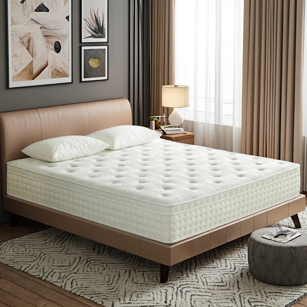 200*220*30CM Luxury Compressed Mattress Roll up in a Box Hotel Spring Mattress for Bed Set of Mattresses Wholesale Suppliers