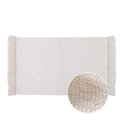 Kilim Cotton Linen Woven Carpets for Living Room Home Bedroom Rug Sofa Coffee Table Bedside Mat Modern Carpet with Tassel Tapis