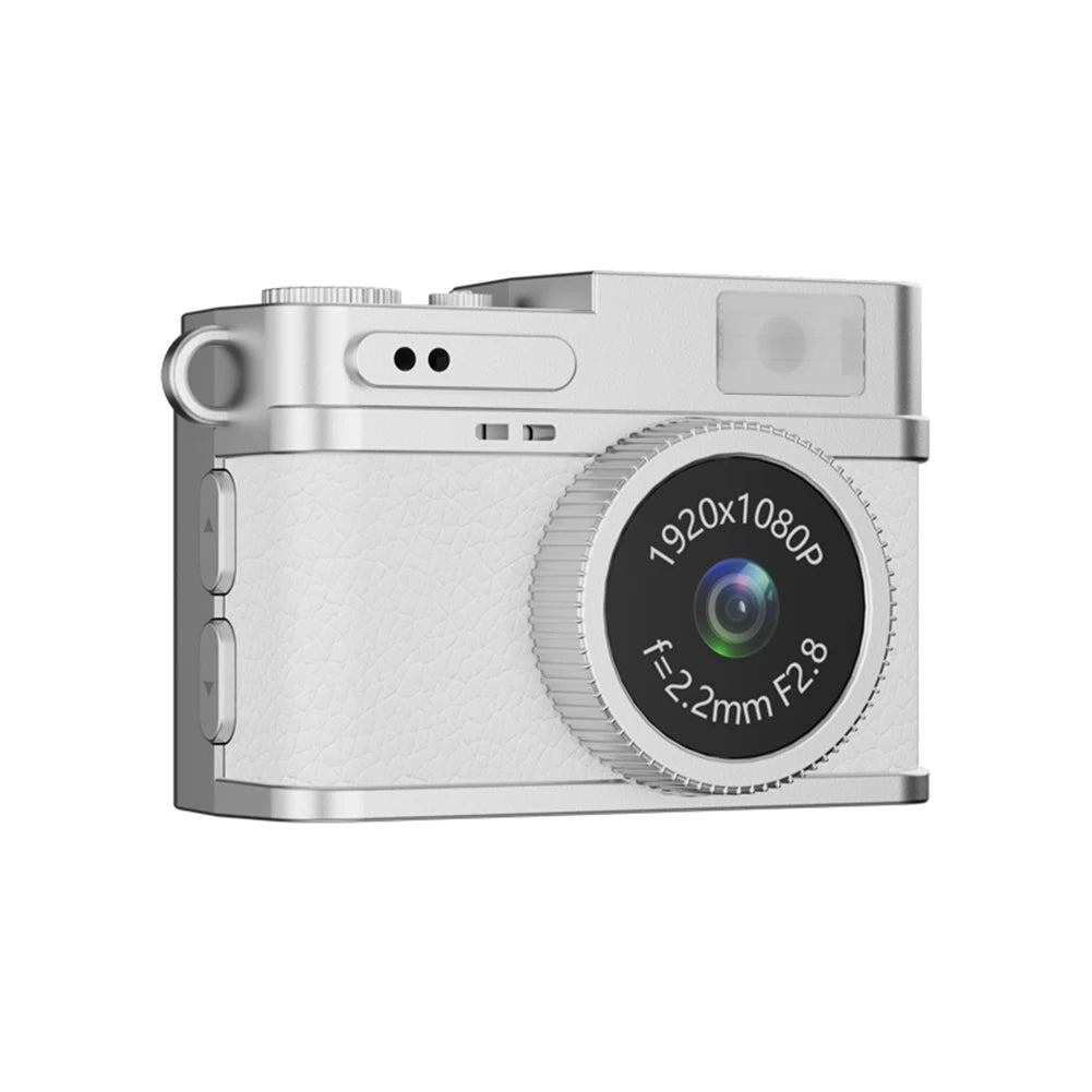 S150 Retro Digital Camera Mini Video Cam Photography Point Camera 1080P Pocket Video Recorder with LED Flash Light for Kids Toys