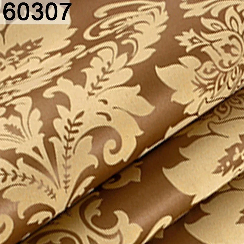 European 3D Relief Embossed Damask Wallpaper Bedroom Living room Background Floral Pattern 3D Textured Wall Paper Home Decor