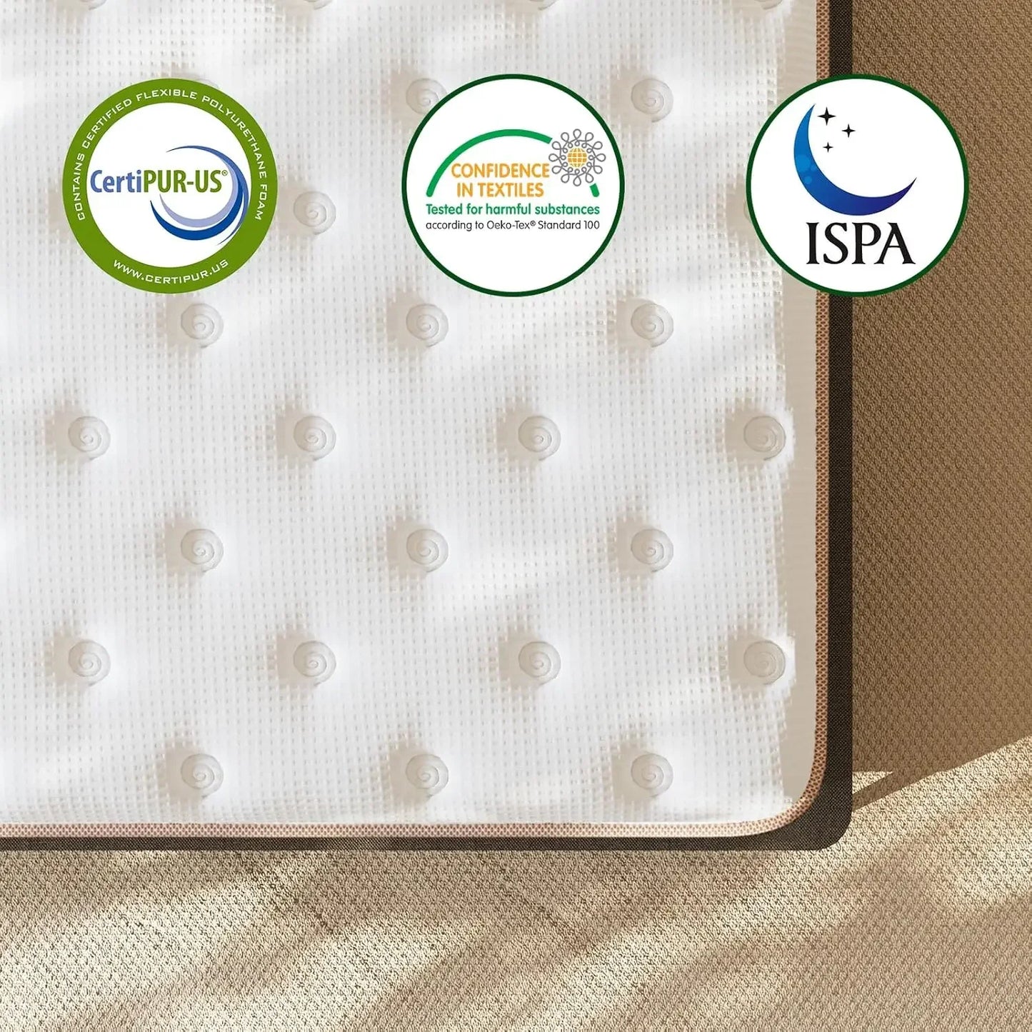 14 Inch Hybrid King Size Mattress in a Box, Mattress with Gel Memory Foam and Pocket Spring , Ergonomic Design & Edge Support