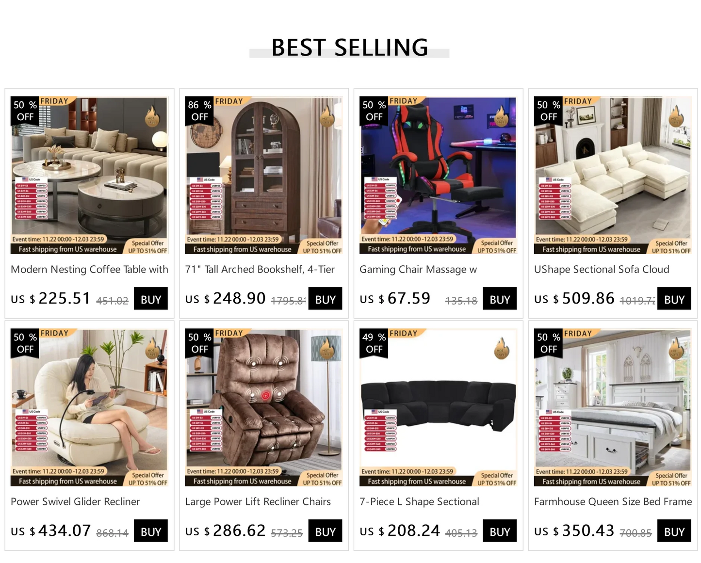Upholstered Bed Frame Queen Size with Headboard with Storage Drawers & Charging Station,No Box Spring Needed/Heavy Duty