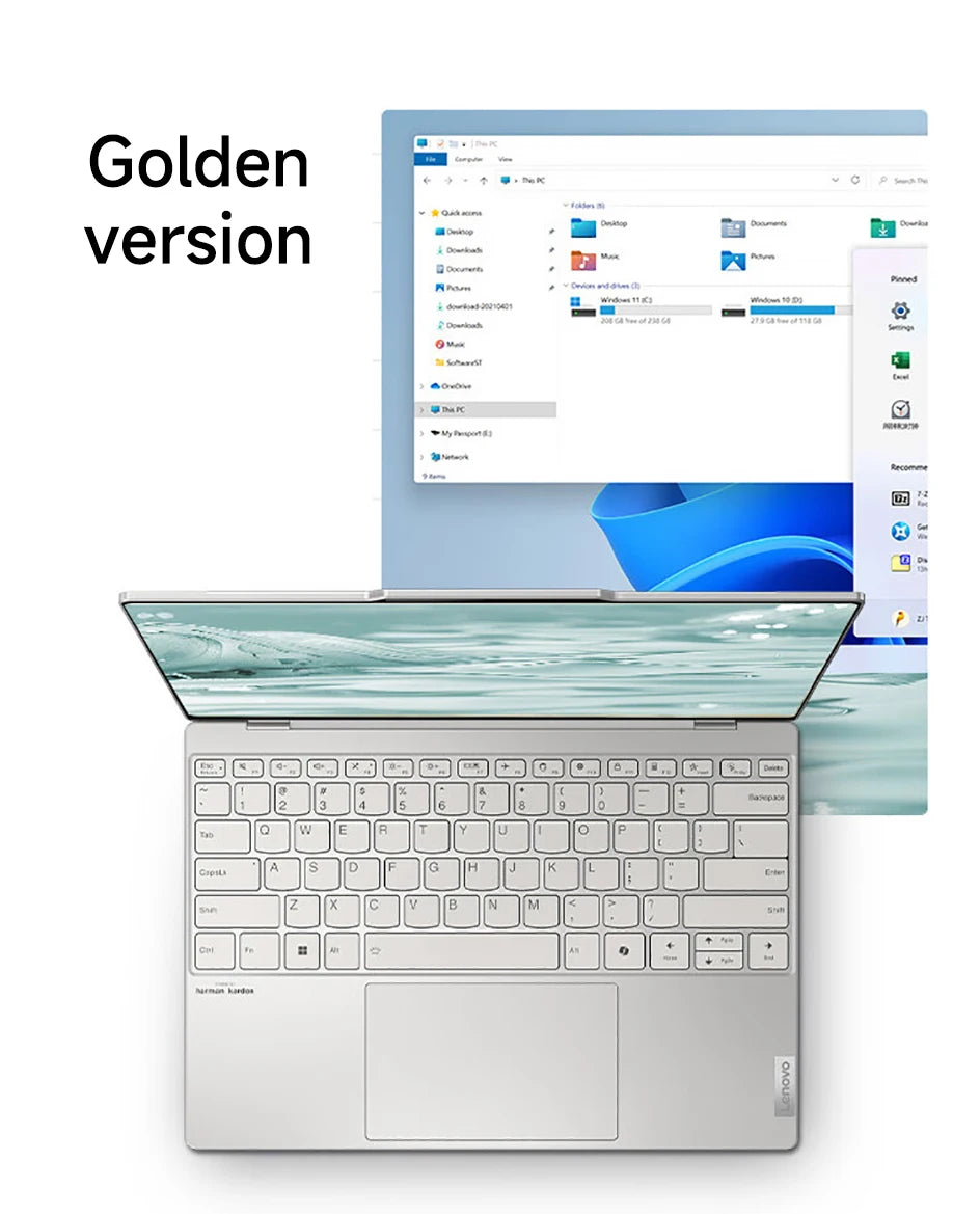 Lenovo Laptop Thinkbook X 2024 AI 13.5“ 2.8K 120Hz Intel Core Ultra 5 125H/Ultra 9 185H 16G/32GB 8400MHz RAM PCIE4.0 Notebook PC