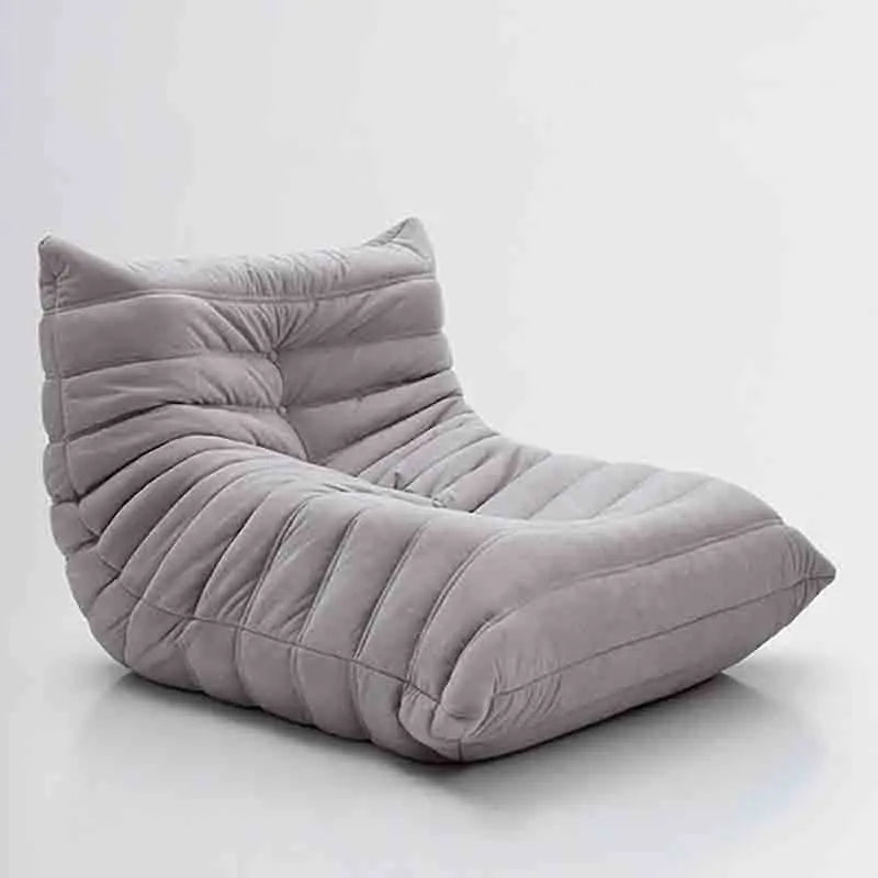 Bean Bag Chair for Adults Fireside Chair Comfy Lazy Floor Sofa Single Seat Sofa Armless Couch for Living Room Bedroom Apartment
