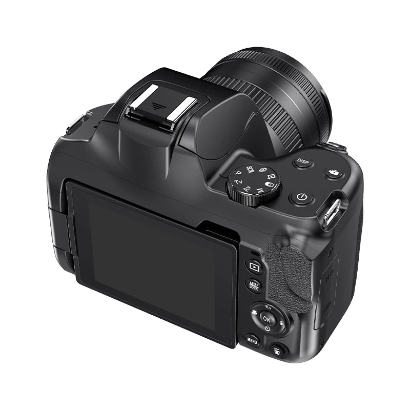 4K HD Digital Camera for Photography Auto Focus 12X Optical Zoom Vlogging Camera for YouTube 72MP WiFi Livestream Video Cameras