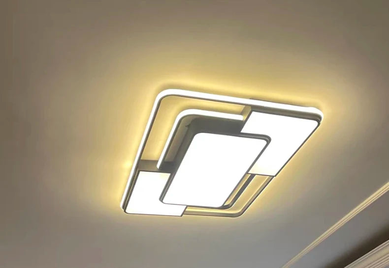 Living Room LED Ceiling Lamp Modern Simple Bedroom Room Dining Light Nordic Lustre Home Decoration Interior Lighting Chandelier