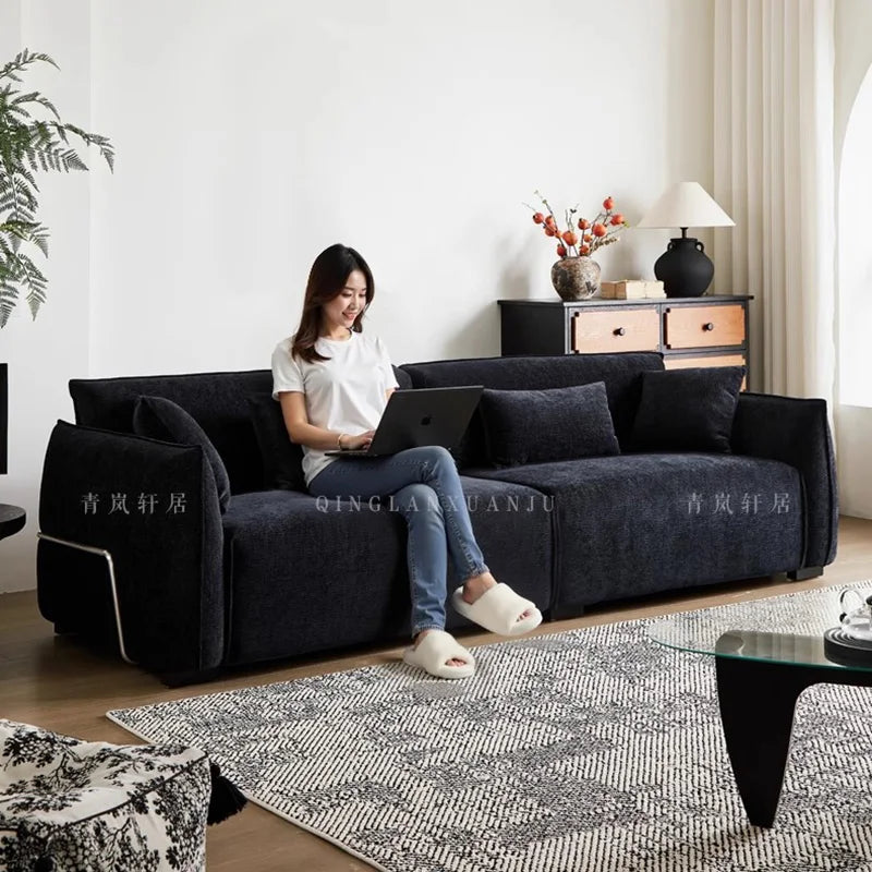 Floor Love Seat Living Room Sofas Designer Bedroom Lazy Nordic Outdoor Sofa Minimalist Office Cloud Divano Trendy Furniture