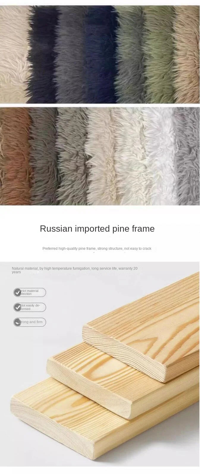 Brown Large Wood Sofas Filler Waterproof Design Lazy Lounges Puffs Couch Salon Recliner Luxury Woonkamerbanken Furniture Home