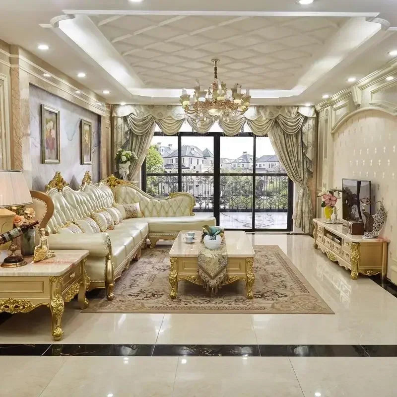 Back Support Wood Sofas Golden High Back Design Recliner Salon Lounges Sofas Floor Nordic Wooden Canape Salon Furniture Home