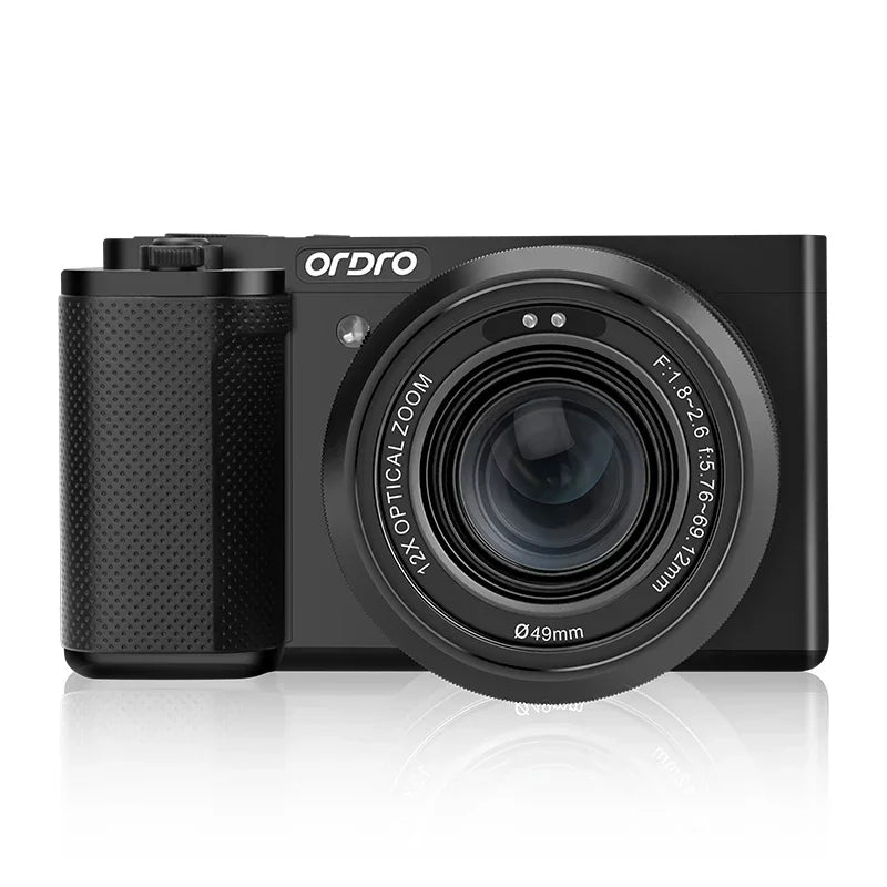 Digital Camera 3.2inch G730 12X Optical Zoom Compact Camera | 4K 60FPS Video, Sony CMOS Sensor & IR Night Vision