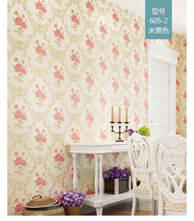 10M 3D Self-adhesive Wallpapers Fine-pressed Bedroom Decoration Stickers Living Room Stereo TV Background Wall Paper Home Decor