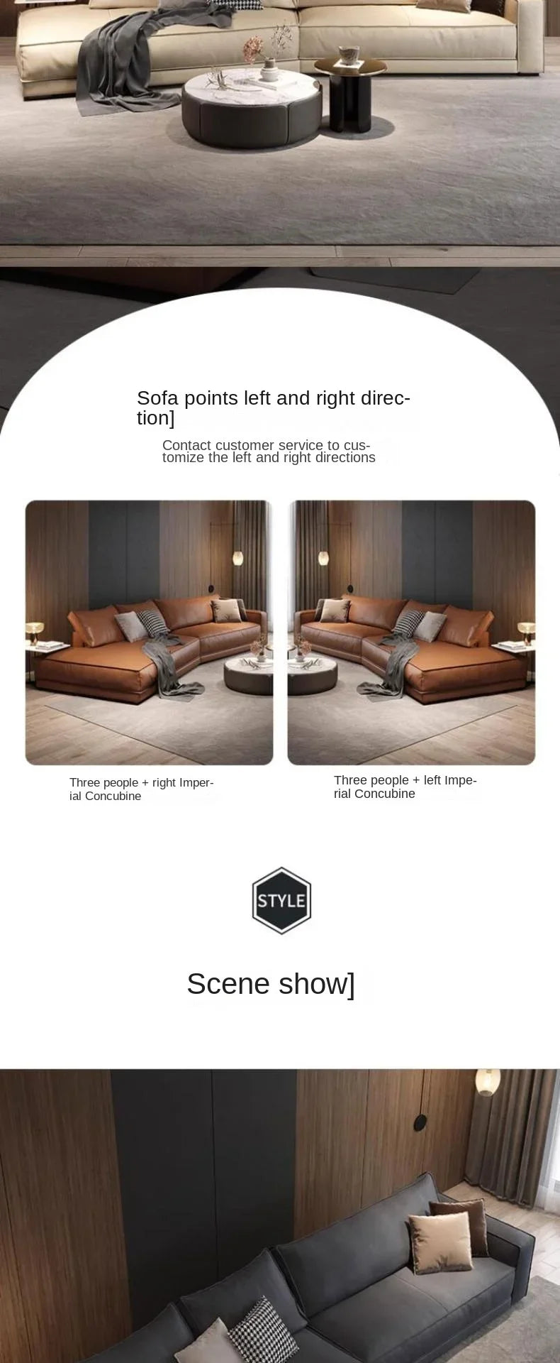 Large Filler Beige Sofas Wood Design Reclining Designer Luxury Couch Lounges Modular Nordic Sofa Perezoso Unique Furniture