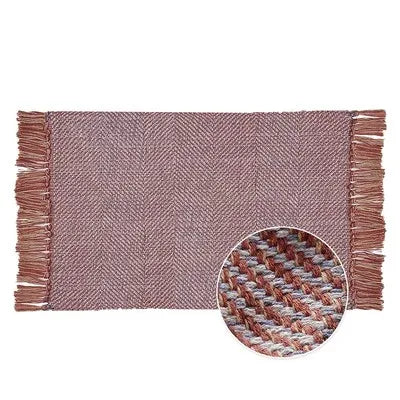 Kilim Cotton Linen Woven Carpets for Living Room Home Bedroom Rug Sofa Coffee Table Bedside Mat Modern Carpet with Tassel Tapis