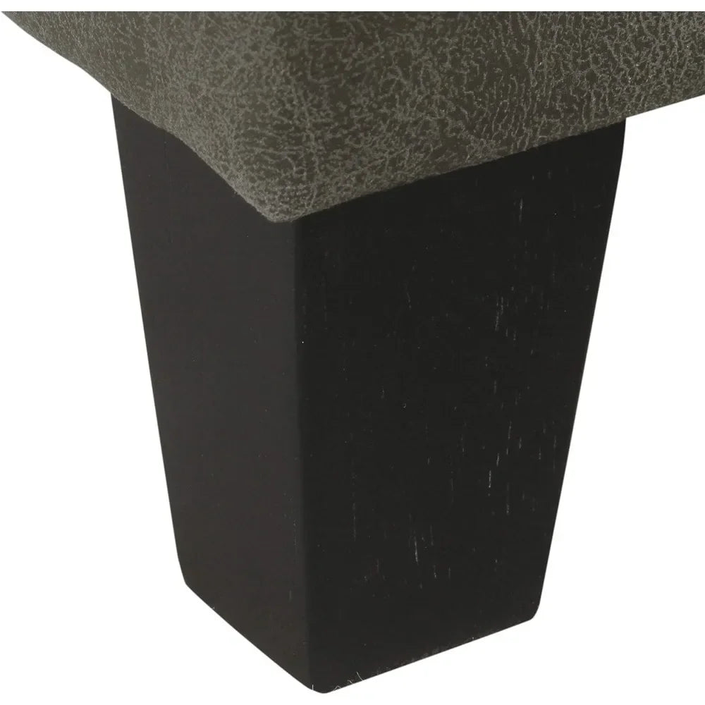 Home Decor Luxury Large Faux Leather Square Storage Ottoman | Ottoman With Storage for Living Room & Bedroom Rattan Chair Stool