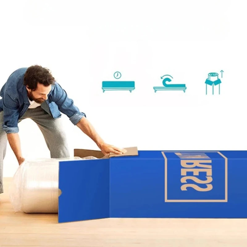 High Quality Folding Mattresses Hard Double Firm King Bedroom Mattresses Queen Spring Colchones Matrimoniales Salon Furniture