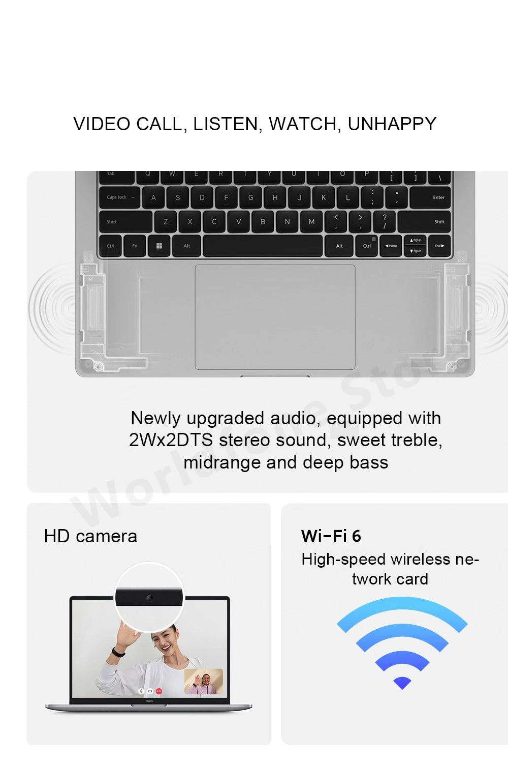Xiaomi Laptop Redmi Book Pro 15 Ryzen R7-7840HS/R7 6800H 16G RAM 512G/1T 15.6Inch 3.2K 120Hz New Mi Notebook