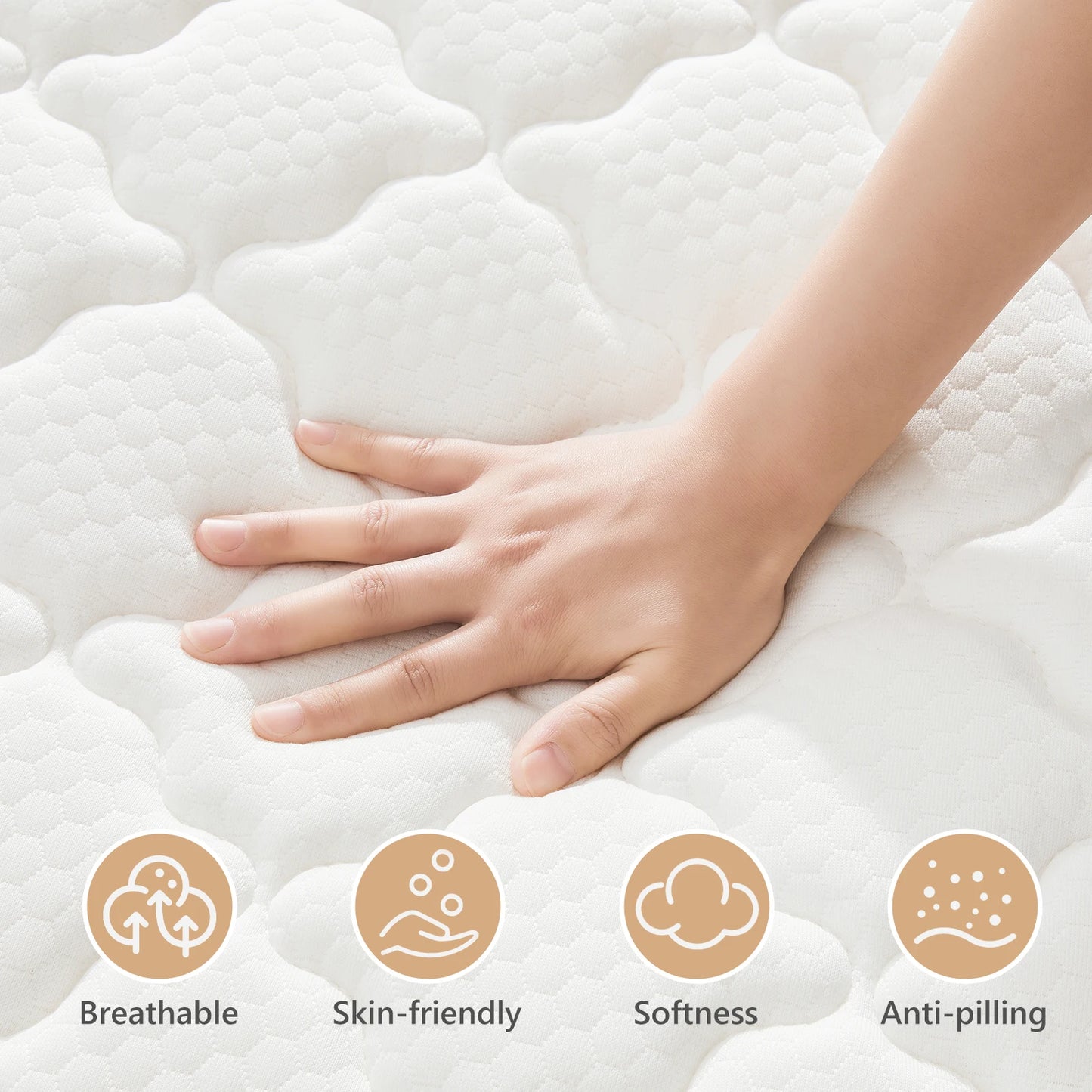 Standard Mattress Hotel Mattress Pocket Spring Mattress Soft and Comfortable Memory Foam Matelas