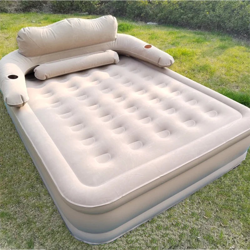 Lohascamping double Self-inflating Mattress Thick 40cm Compact Folding Camping Mattress Sleeping Bed Pad Air bed Mat floor