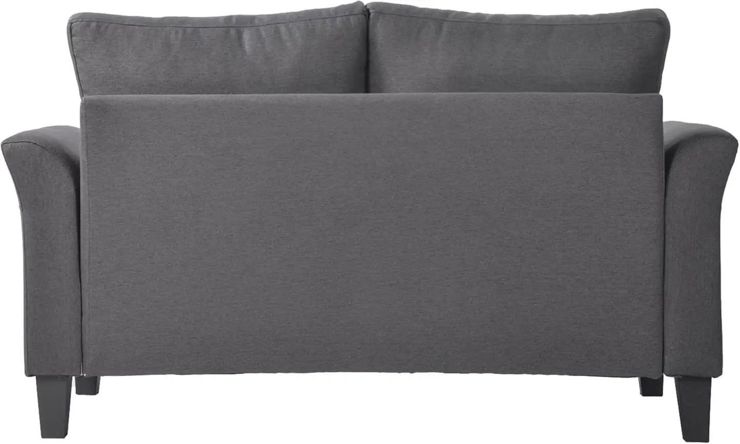 Sectional Sofa Sets, Modern Polyester Blend Sectional Couch Set with Sofa, Loveseat and Armchair, Living Room Furniture Sets