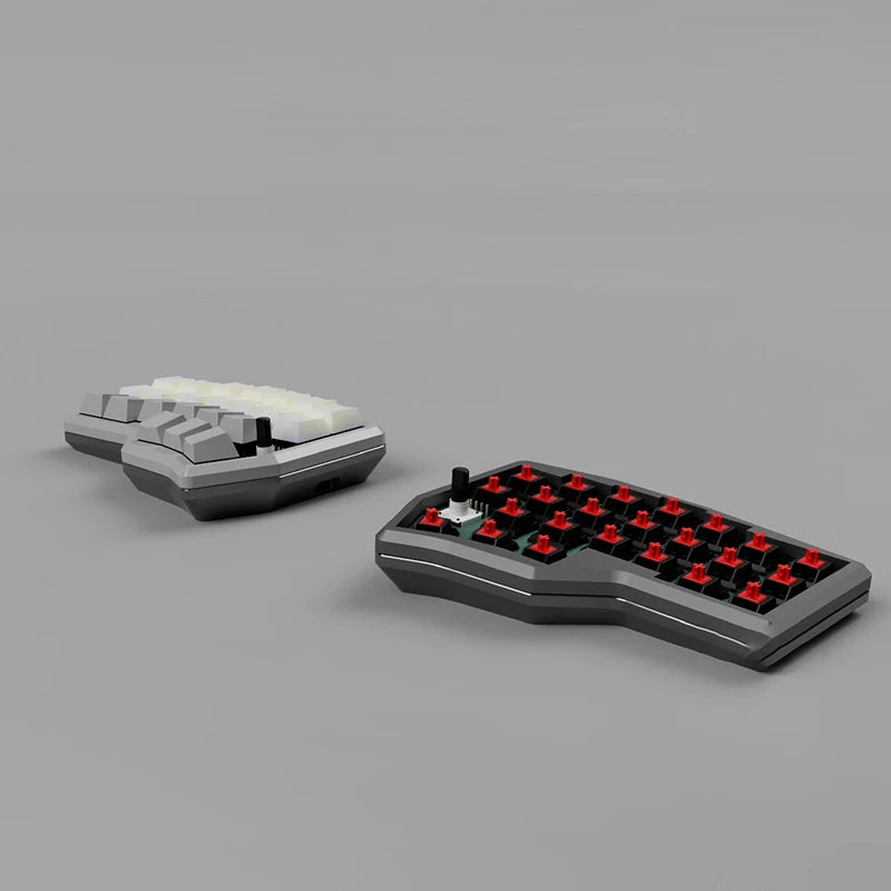 Corne V4 Wireless Bluetooth Dual Mode Keyboard Ergonomic Customized Zmk Split Keyboard Magnetic Shell Gaming Office Keyboard