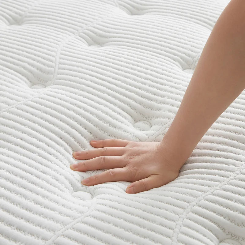 117008I Quanu Comfortable Soft King Size Customization Bedroom Latex Mattress Home Mattresses