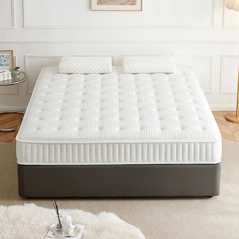 117008I Quanu Comfortable Soft King Size Customization Bedroom Latex Mattress Home Mattresses