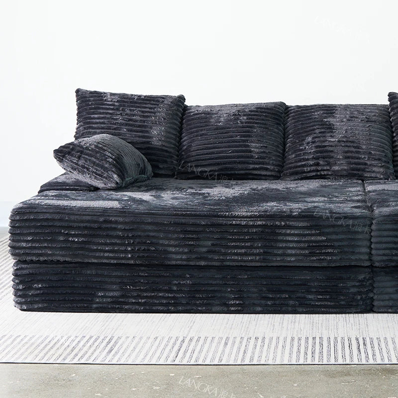 Bed Luxury European Sofa Armrest Adults Villa Floor Vacuum Compressed Couch Living Room Recliner Divano Sottovuoto Furniture