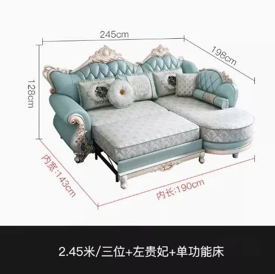Corner Daiguifei Fabric Sofa Nordic Cozy Lounge Recliner Armchair Sofa Floor Lounge Luxury Divani Da Soggiorno Home Furniture