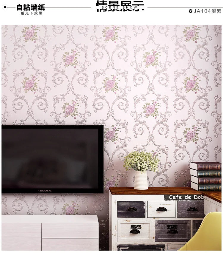 10M 3D Self-adhesive Wallpapers Fine-pressed Bedroom Decoration Stickers Living Room Stereo TV Background Wall Paper Home Decor