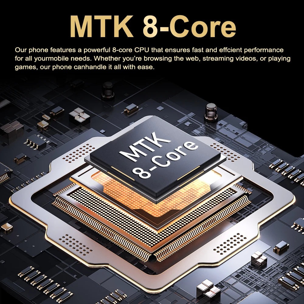 FUFFI X7 Pro Smartphone Cellphone Android 14 6.56 inch Screen,12+512GB 24+48MP Mobile phone 5800mAh Google Play Store Phone