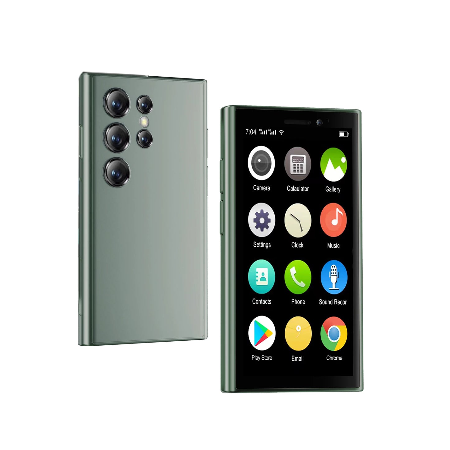 SERVO S26 Mini 3G Smartphone Android 9.0 System 2 SIM Cards 2GB+16GB Play Store Face Unlock WiFi Hotspot 3.0" Small Smart Phones