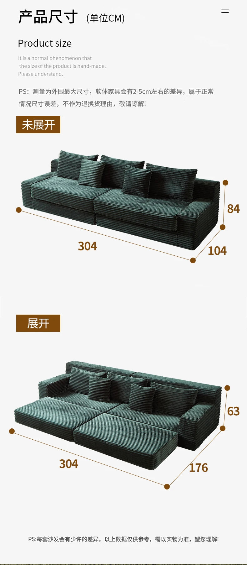 Designer Living Room Couch Bed Fabric Modern Foldable 2025 Boneless Sofa Puffs Vacuum Sleeper Woonkamerbanken Furniture Home
