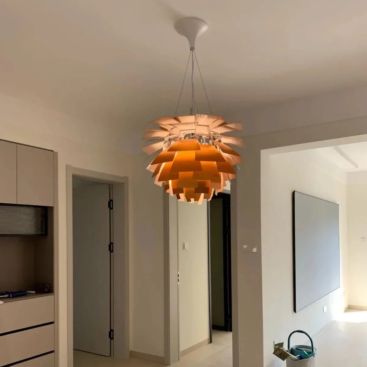 High Quality Artichoke Pendant Light Chandelier Ceiling Hanging Suspension Lamp Close to Original room decor