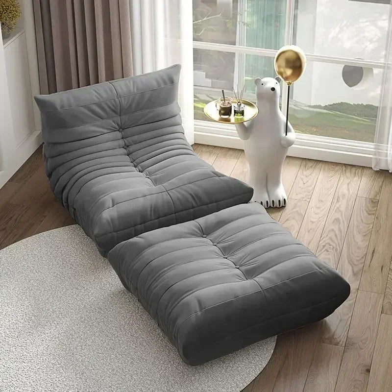 Bean Bag Chair for Adults Fireside Chair Comfy Lazy Floor Sofa Single Seat Sofa Armless Couch for Living Room Bedroom Apartment