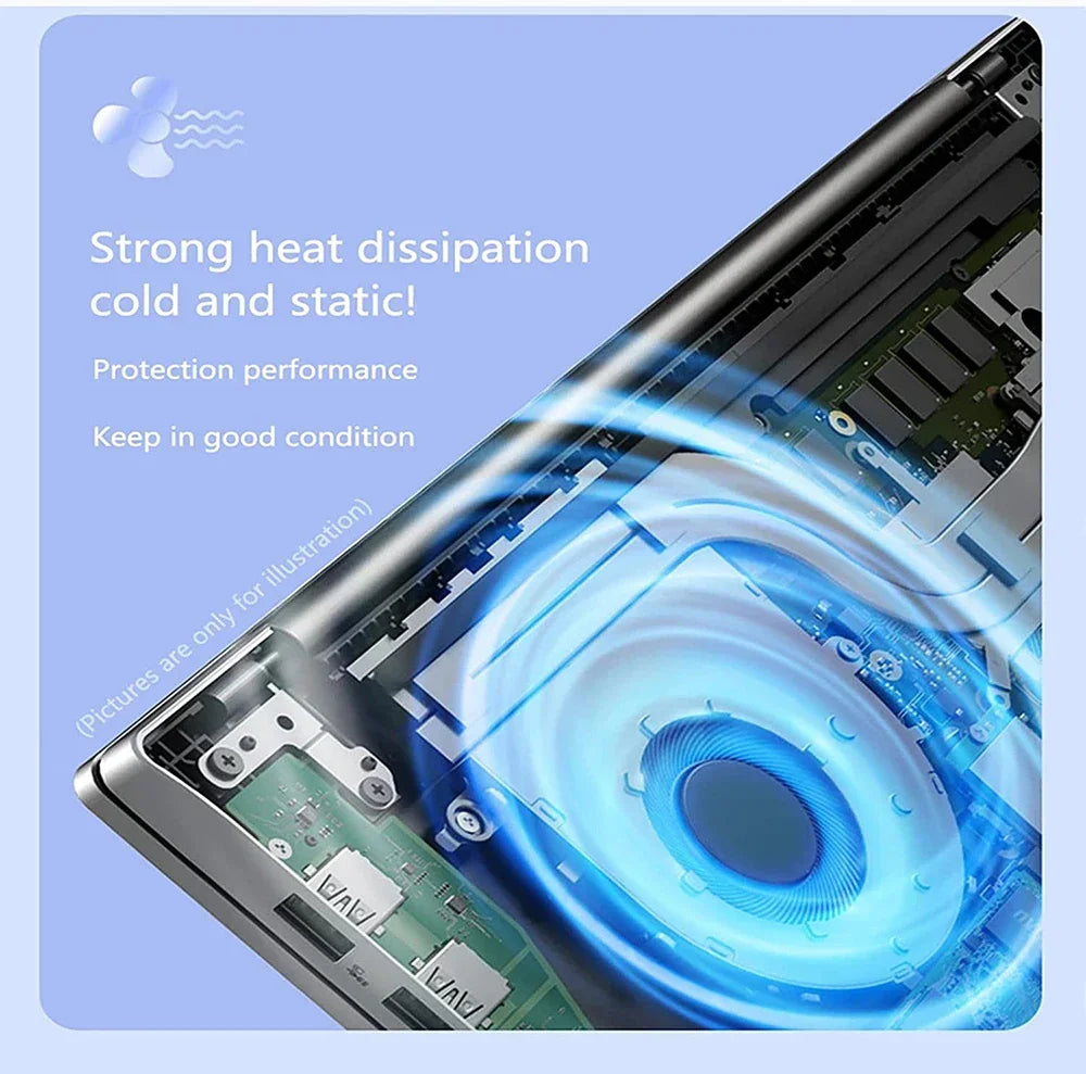 Gaming Office Laptops I5 11th Gen Win11 Metal Notebooks Netbook Portable Computer PC Intel I5-11300H 32GB RAM +1TB Dual M.2 SSD