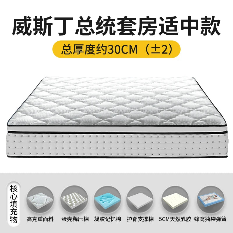 Natural Latex Mattress 180x200 Firm Air Matress King Double Colchones De Cama Cochao Casal Furniture For Bedroom