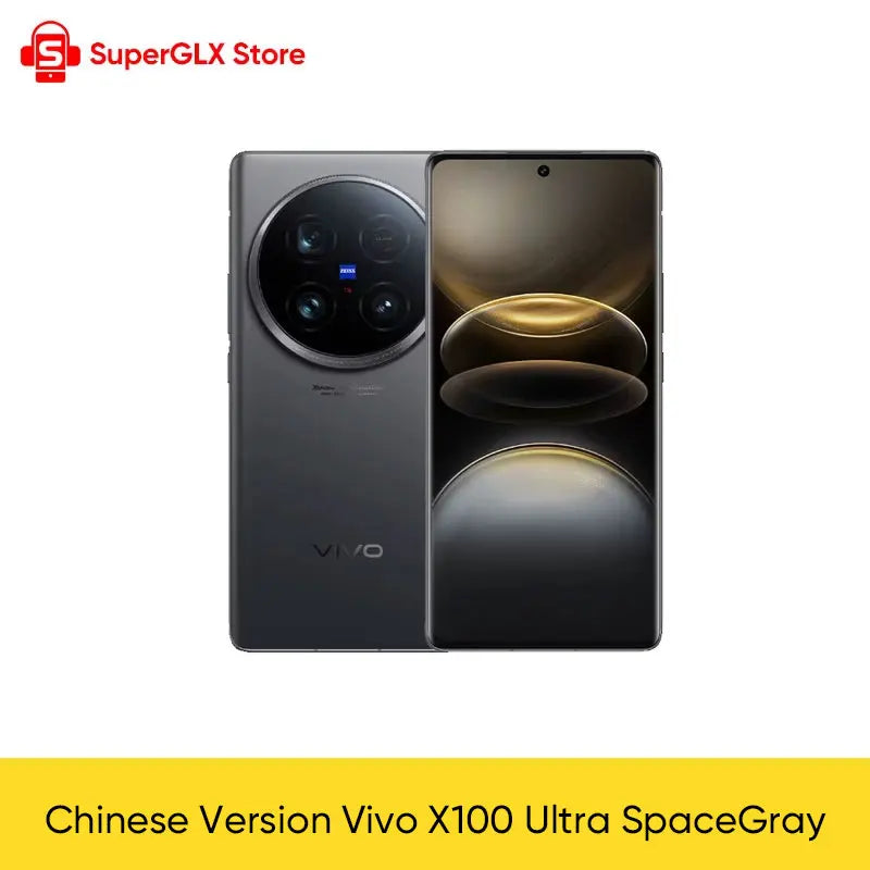 CN Version VIVO X100 Ultra 5G Smartphone Snapdragon 8 Gen 3 6.78'' 120Hz AMOLED Screen 5500mAh 80W SuperCharge 30W Wireless IP68