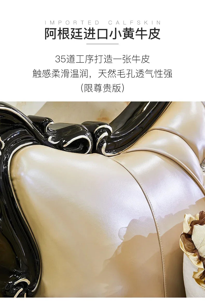 Comfortable Elegant Sofa Unique Modern New Arrival European Puff Sofa Armchair Designer Muebles Para Dormitorio Home Furniture
