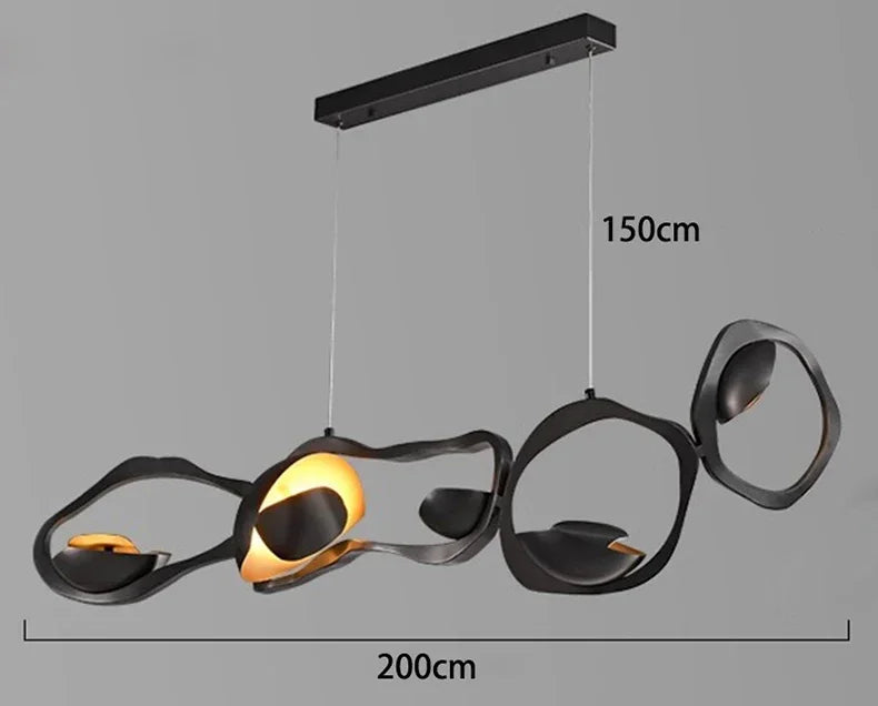 Nordic Simplicity LED Pendant Lights for Living Dining Room Food Tables Kitchen Bar Chandelier Home Decor Hanging Light Fixture
