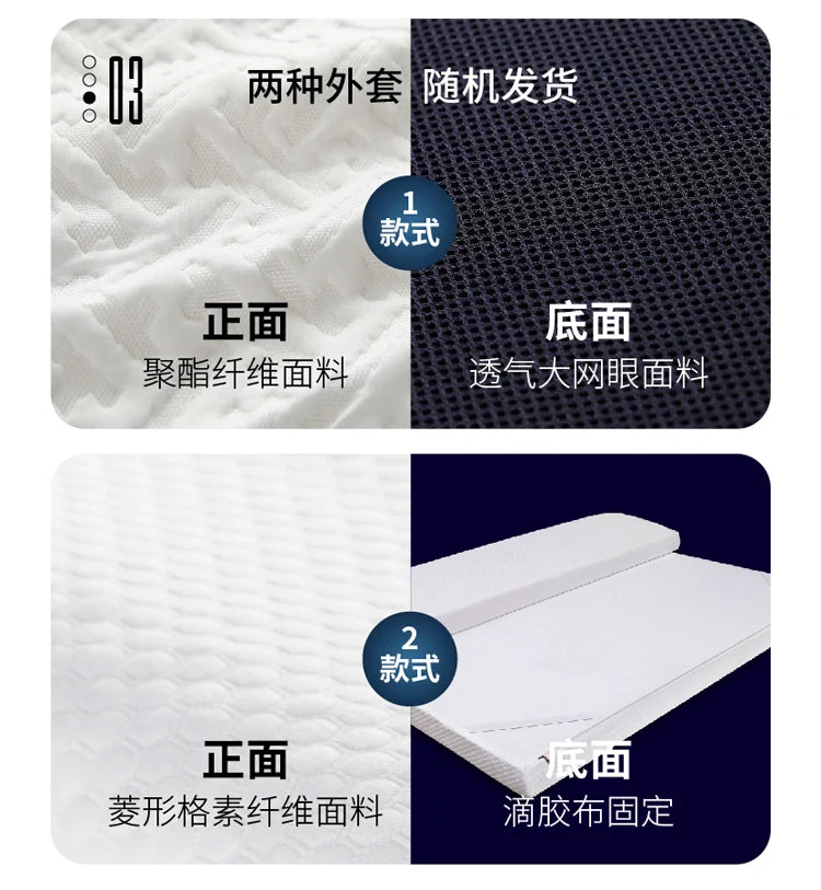 King Size Double Latex Mattress Hotel Thickness Foldable Queen Latex Mattress Twin Thailand Colchon Individual Salon Furniture