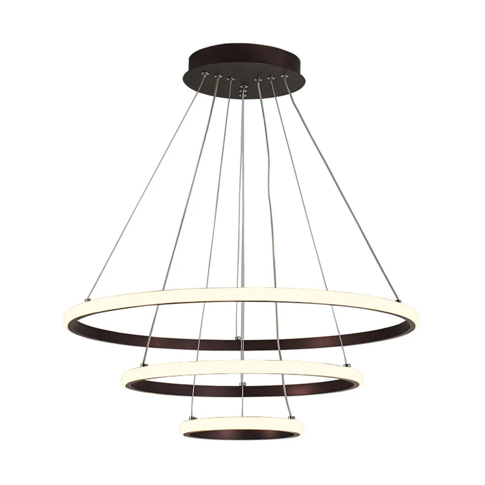 Modern Ceiling Chandelier Lighting Adjustable LED Pendant Chandelier High Brightness Ceiling Lamp for Living Room Bedroom