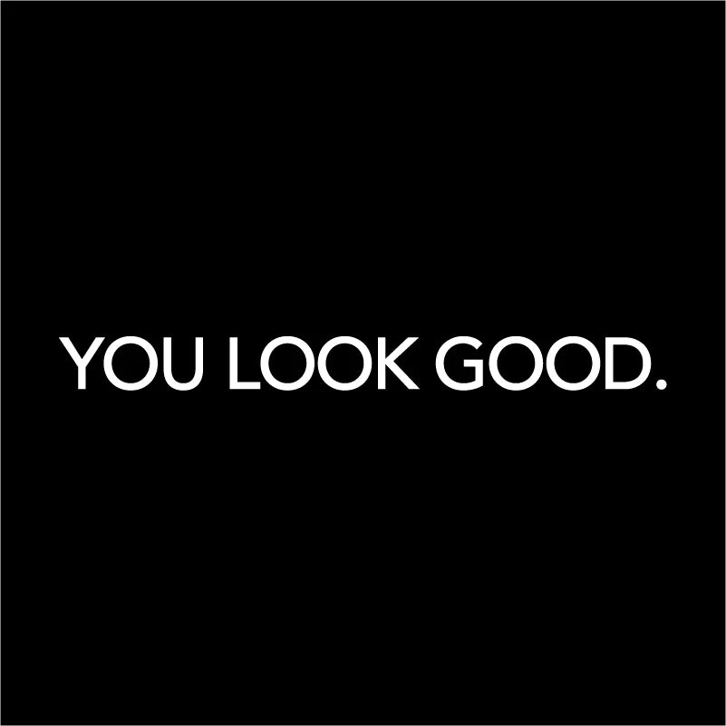 You Look Amazing Mirror Decal Vinyl Decal Bathroom Decor Inspire Motivational Quote Sticker Fitting Room Bedroom Decoration
