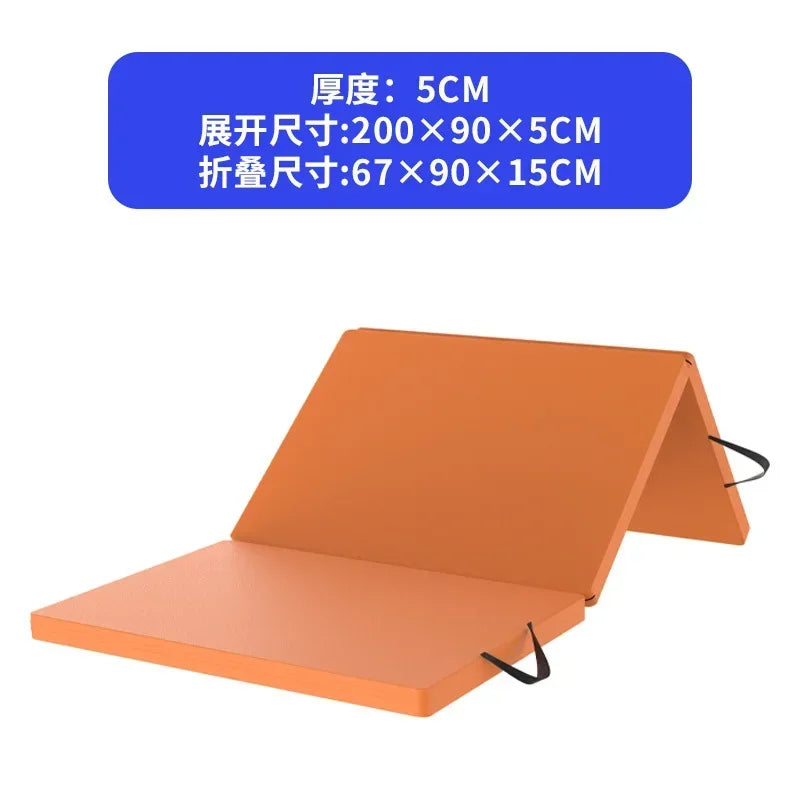 Tri-Fold Memory Foam Mattress Twin Size Portable Bed Ideal for Kids and Adults Perfect for Sleepovers 4 Inch