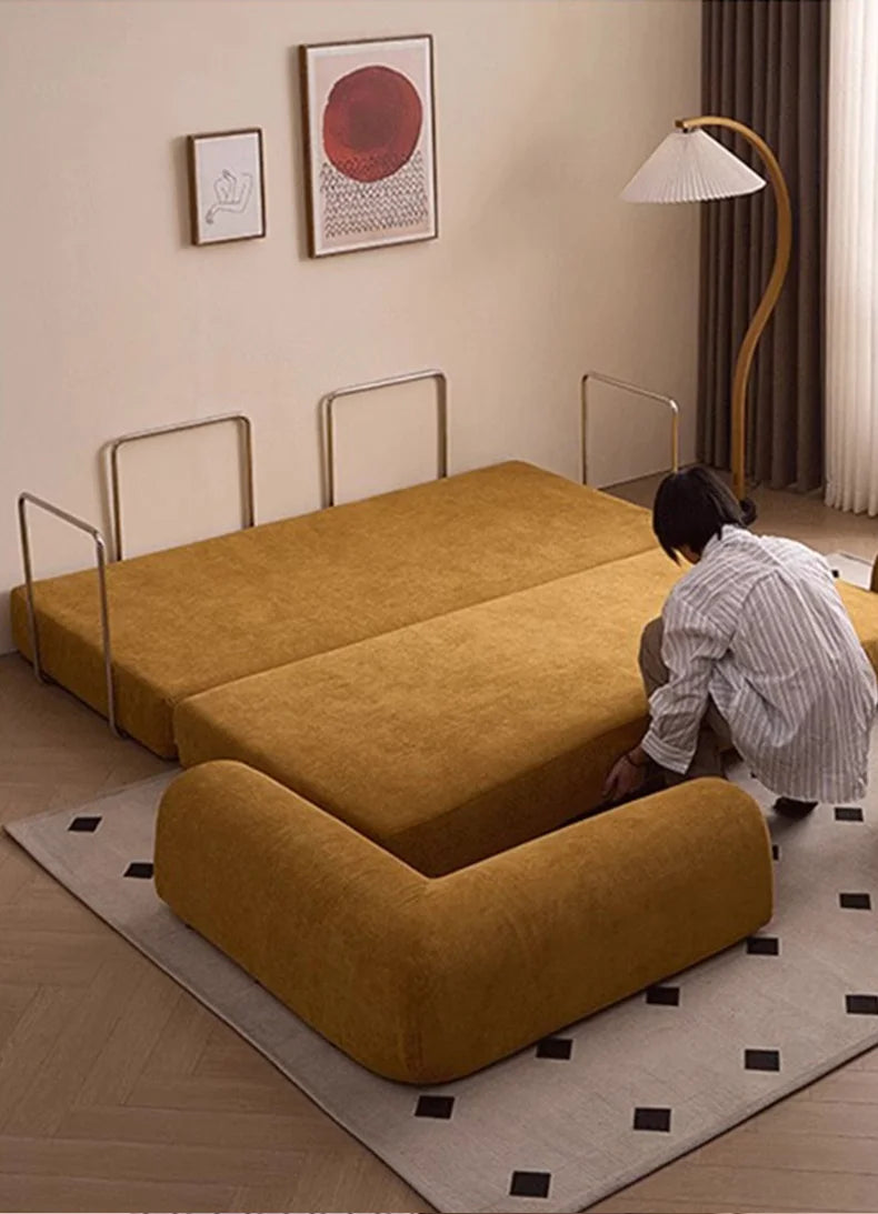 Vacuum compression sofa; Transformable sofa combination; Living room function sofa bed; Modular sofa; Hotel compression bed