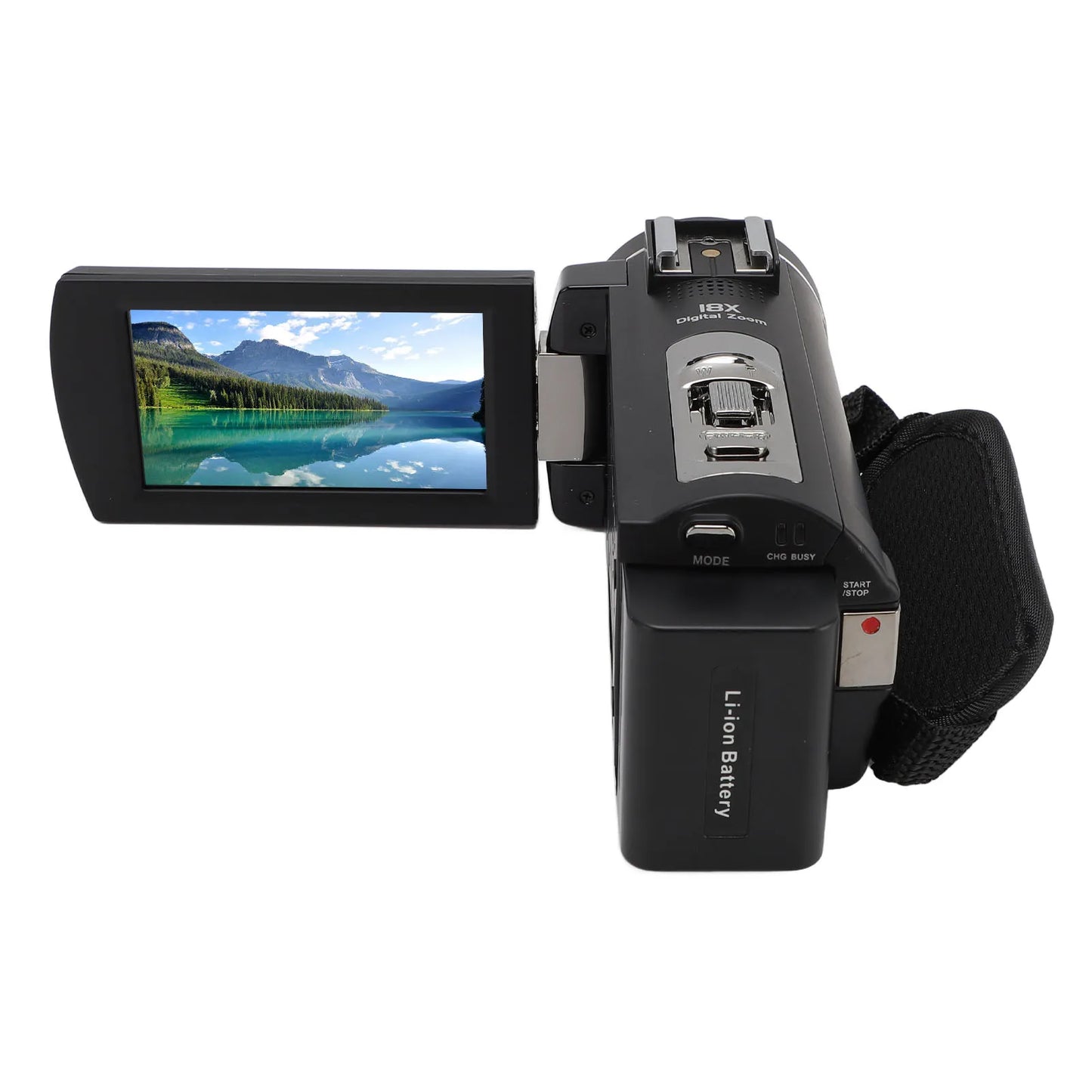 Digital Video Camera 56MP DV Digital Camera 5K WIFI 3in 18X Zoom Anti Shake Loop Recording Handheld Video Camcorder