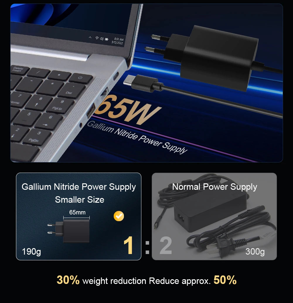 Ninkear N16 Pro Gaming Laptop 13th Intel i7-13620H 16-inch 2.5K IPS 120Hz Computer 32GB DDR4+1TB SSD WiFi 6 Fingerprint Unlock