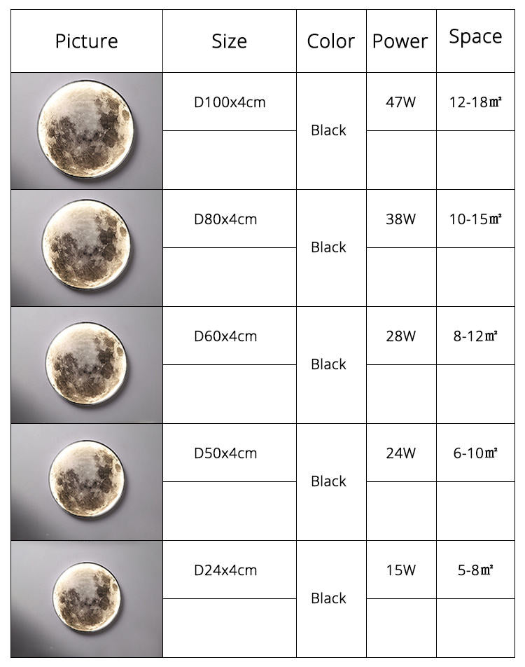 Nordic Modern Designer Art Minimalist Moon Wall Lamp Foyer Gallery Background Bedroom Bedside Roof Creative Decoration Hotel Bar