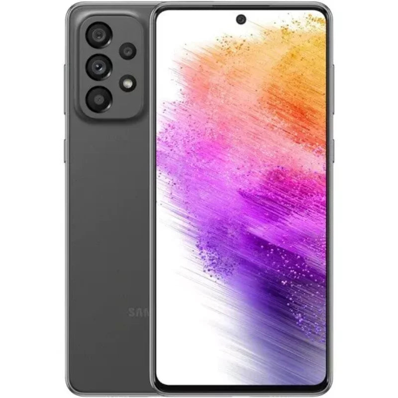 Original Samsung Galaxy A73 A736B Dual Sim 6.7" AMOLED 128GB 26GB ROM Snapdragon Octa Core NFC 5G Mobile Phone
